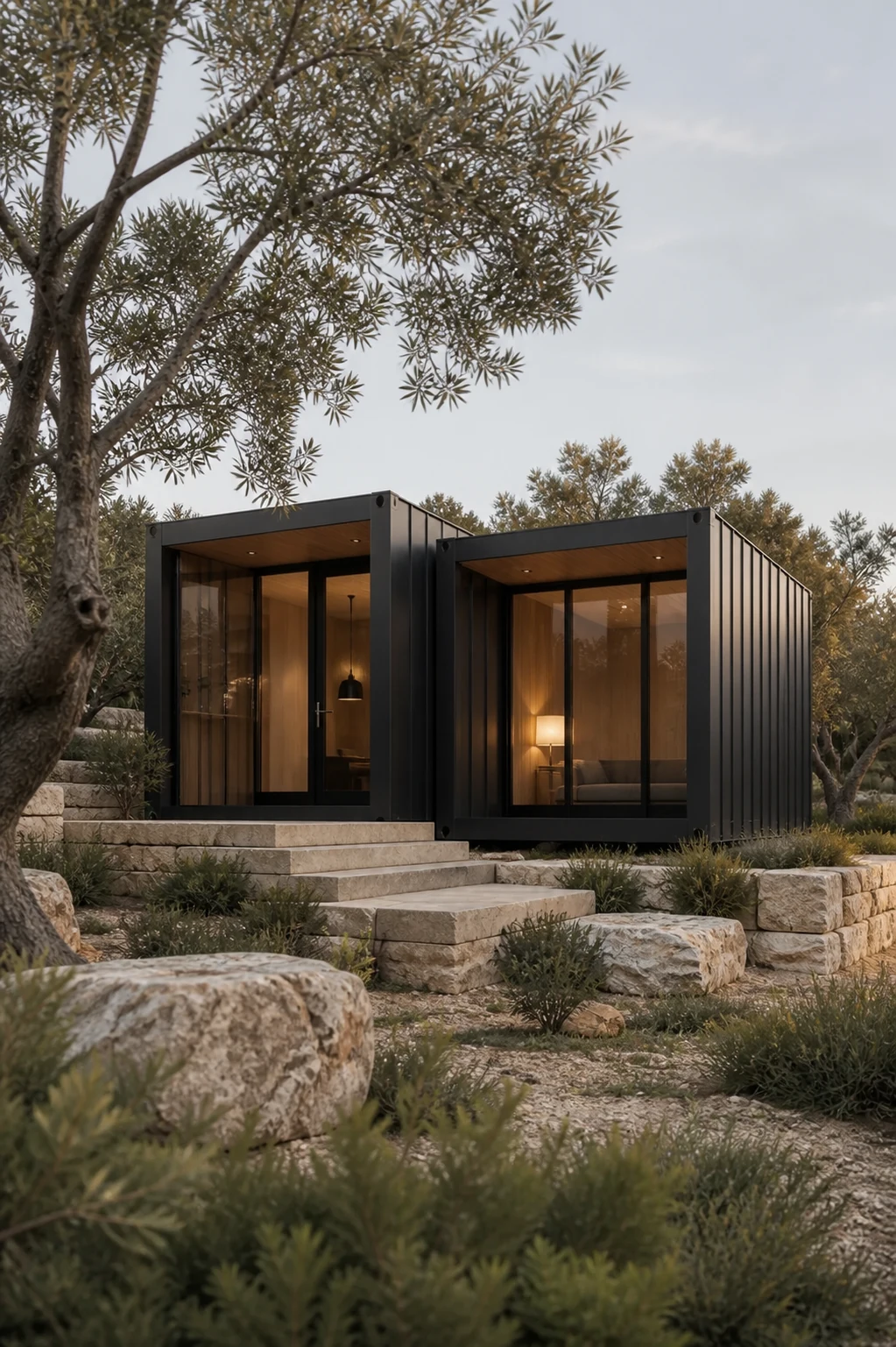 ICON House tarafından tamamlanan modüler konut